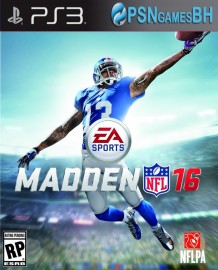 Madden NFL 16 PSN PS3